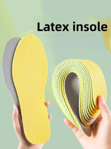 XIANZHAO | Ultra-Thin Latex Shoe Inserts Womens Summer Breathable Sweat Absorbent Lightweight Long-Wearing Comfortable Mens Anti-Slip