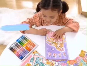 Set 6 เล่ม สมุดระบายสีภาพเจ้าหญิง: สมุดระบายสี, สมุดระบายสีเด็ก, สมุดระบายสีรูป, สมุดระบายสีภาพ, สมุดระบายสีไม้, สมุดฝึกระบายสี