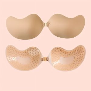 1 Piece Invisible Stick-On Lift Bra Strapless & Seamless Push up Anti-Convex Bra Womens Lingerie & Underwear Accessories