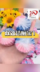 TWOL SHOP 10PCS/Pack Lasting Automatic Bleach Toilet Bowl Cleaner Stain Remover Table Flush Toilet Deodorize