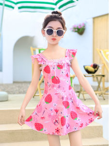 เด็กแยกชุดว่ายน้ําสไตล์เจ้าหญิงสําหรับเด็กผู้หญิง ดีไซน์กางเกงแยกส่วนที่สปอร์ตและน่ารัก เหมาะสําหรับนักเรียนและการว่ายน้ํา