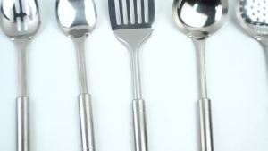 304 Stainless Steel Wok Spatula Metal Kitchen Accessories Slotted Turner Rice Spoon Ladle Cooking Tools Utensil Set Dropshipping