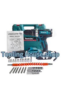 Cordless Drill Electric Impact 2 Battery With Case Screwdriver Wrench 520Nm Wrench Set Impact Wrench Heavy Duty Set Power Tools Original 68V Impact Wrench 3 System