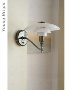 Scandinavian Glass Designer Wall Light