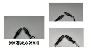 Sen MXKING R15 R25 Ninja Universal Depan Belakang 2 Sisi Vixion Megapro Cbr 150 Motor Led Running