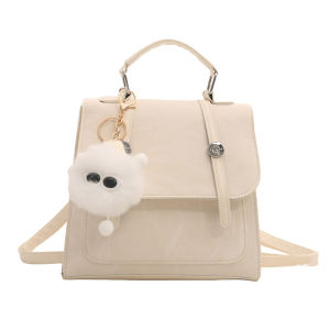 Korean Style Ins Fashionable Womens Backpack Summer 2024 Versatile Travel Bag College Student Casual Crossbody Bag