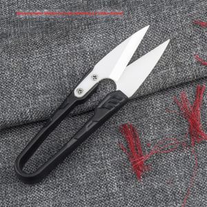 TONGGUMO | Insulated Non-conductive Rustproof Magnetic-resistant Ceramic U-shaped Scissors