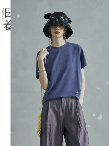 Oversized Shoulder Drop Short Sleeve T-Shirt