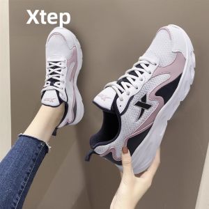 XTEP | Breathable Mesh Slip-Resistant Shock-Absorption Casual Sports Shoes