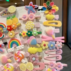 New Children Hairpin Cute Princess Hairpin Broken Hairpin Little Girl Headdress Cute Hair Clip