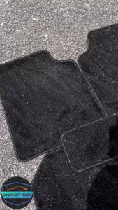 Japanese Galaxy Floor Mats Universal Magic Velcro Backing Blink Effect Car Accessories Interior