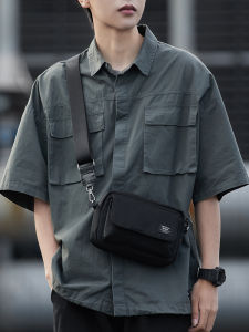 Túi Đeo Chéo Thể Thao Nhỏ Cho Nam Túi Đeo Vai Đơn Túi Đeo Vai Nhỏ Túi Đeo Vai Đi Làm Hàng Ngày Cho Thanh Thiếu Niên Túi Đeo Vai Bằng Vải Oxford