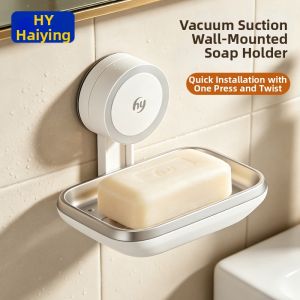Hayan | Drainable Wall-mounted Suction Soap Dish