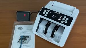 Mesin Penghitung Uang ZSA 911 Deteksi Uang Palsu UV Bill Money Counter ZSA911 Garansi Resmi 1 Tahun
