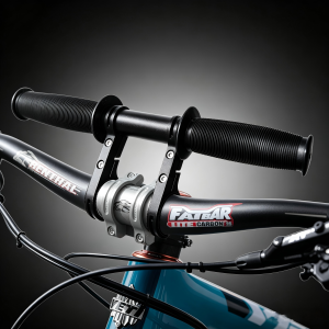 Kids Front Handlebar 250mm Alloy Auxiliary Grip Non Slip Rubber Fit 25.4 31.8mm MTB Safety Handrail For 2-5Y Family Cycling