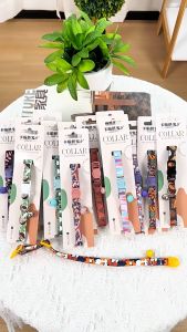 【COCO MALL】ปลอกคอแมว ปลอกคอสัตว์เลี้ยง ลวดลายน่ารัก เซฟตี้เมื่อเกี่ยวกับของต่างๆ  ปลอดภัยสำหรับน้องแมว