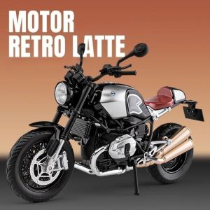 1:12 R Nine T Kawasaki KX450 Motorcycle Model Toy Car Shock Absorption Wheel Steering Motor Models Toys Best Gifts for Boys