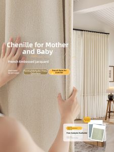 Nature Wind Sunshine | High Shading UV Blocking Curtains with Lace for Aesthetic Appeal