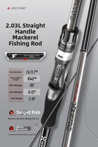 HISTAR | Ultra-Throw Light Action Spinning Casting Fishing Rod