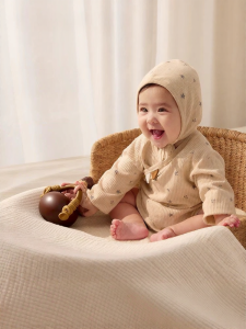 SHI YUE JIE JING | All Seasons Newborn Baby Clothes Pure Cotton