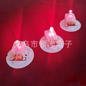 Candle Lamp Holder Mini DIY GenOptics Aura Essence Handmade Finish LED Lamp Luminous Button Cell Lamp Beads Small Colored Lights