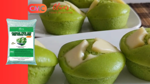 Olives Pandan Puto Mix 1 Kilo – 100 Servings | Soft Fluffy & Fragrant Rice Cakes
