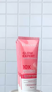 ❤️Ruby & Laura❤️Hanasui Glow Expert Gentle Cleanser new improved formula sabun cuci muka foam cerah & kurangi kusam lembut tidak ketarik face wash