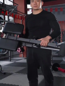 SG STOCK Foldable Roman Chair Home Fitness Equipment Sheep Back Support Bench Press and Abdominal Health Exercise Machine