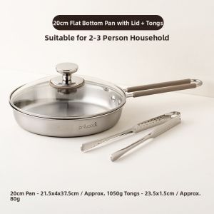 onlycook | Non-stick 304 Stainless Steel Frying Pan