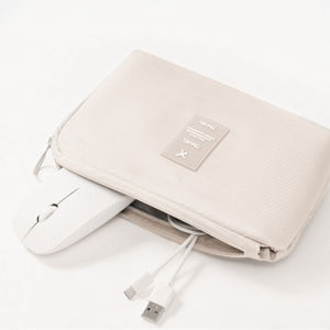 NEW Simple Cosmetic Bag Portable Multi-function Data Cable Storage Bag Travel Mobile Digital Devices USB Line Earphone Organizer