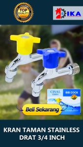 Kran Air Terbaik untuk Rumah: Tembok, Cuci Piring, Galon, Bensin & Stainless