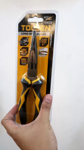 TOLSEN Industrial Grade Long Nose Pliers(6)GRIPro Series " 8"