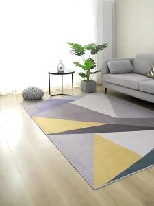 YYBAIO | Luxury Light Luxury Nordic Minimalist Gray Carpet
