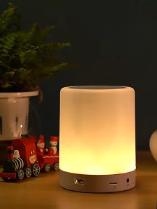 Smart led Bluetooth music lamp touch lamp portable speaker