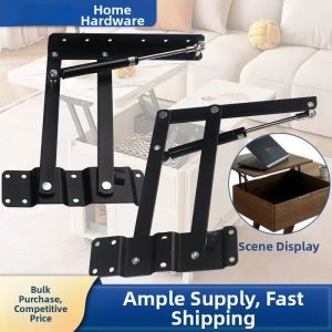 Pneumatic Adjustable Folding Support Furniture Table