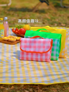 [24HRS Shipping] BOTOM Picnic Mat 200*200cm Portable Waterproof Camping Outdoor Water Proof Mat Tikar Mat Berkelah Lipat Beach Waterproof Naturehike Bohemian Plain Kids mat