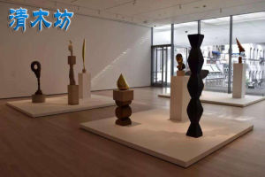 Infinite Column Raw Wood Pine Wood Floor Standing Layered Display Artistic Geometric Decorations for Hallways Creative Handmade