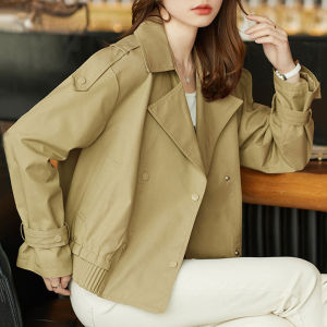 Fashionable Short Suit Jacket Womens Early Spring Autumn 2025 New Small Size Trendy Windbreaker Elegant Top