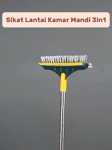 Alat pel lantai 3in1/ Sikat Sapu Wiper 3in1 Alat Pembersih Lantai IFN