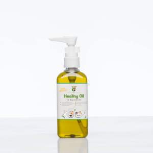 HEALING OIL FOR CATS & DOGS - Flea and tick spot treatment - Natural ingredients - Easy to apply - Suitable for pets - 100ml bottles