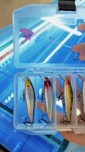 TAIYU | TAIYU 1-5PCS Fishing Lures Long-distance Sinking Minnow Hard Baits Artificial Wobbler Bait With Box For Sea Fishing Tackles
