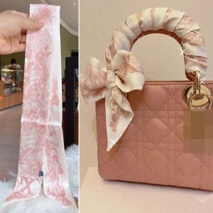 FAGEEN | Handle Wrapping Bag Decorative Multifunction Printed Alphabet Scarf