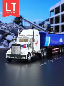 49 cm American Style Dump Truck Toy Huge Transport Vehicle Container Truck Toys For Kids Happy Gift
