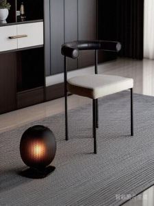Italian Style Table and Chair New Style Accessible Luxury Dining Chair Designer Model Sedentary Backrest Leisure Chair Minimalist Home Chair Cosmetic Chair