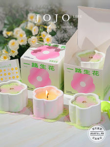 Mr. Grocery JOJOS L. PD. Soy Wax Candle Gift Box Set Smoke Free Fragrance Candle Lightweight Modern Minimalist Design