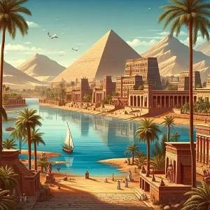 Huacan 5D Tự Làm Tranh Gắn Đá Bộ Full Cover Kim Tự Tháp Khufu Ai Cập Phong Cảnh Nghệ Thuật Thêu Tay Trang Trí Nhà Phong Cách Hiện Đại