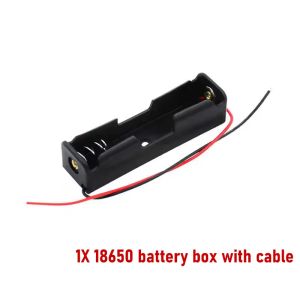 1/2Pcs 1X 2X 3X 4X 18650 Battery Holder Storage Box Case DIY 1 2 3 4 Slot With Wire Lead For 18650 3.7V Battery