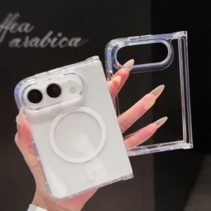 Ốp Lưng Chống Sốc Từ Tính Trong Suốt Cao Cấp Cho iPhone Ultra 18 Fold Wide Magsafe Tương Thích Bảo Vệ Toàn Diện Vỏ Mỏng Linh Hoạt Vừa Vặn
