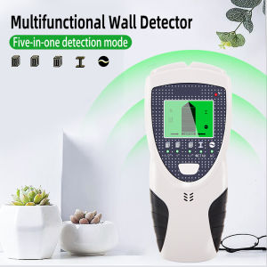 5 in 1 Multi-function Wall Detector Wire Wood Metal Detector LCD High-definition Liquid Crystal Thickness Gauge