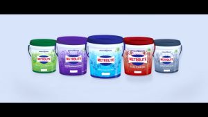 Cat Dinding Interior Metrolite 1Kg Metrolite Acrylic Emulsion